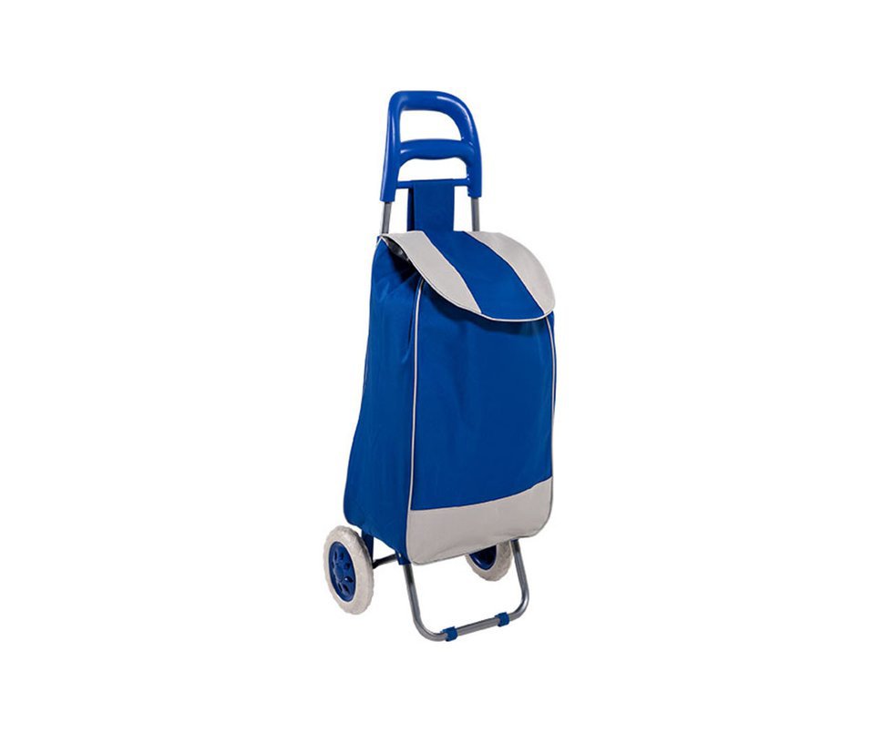 Carrinho De Compras Leva Tudo Bag To Go Azul - Mor