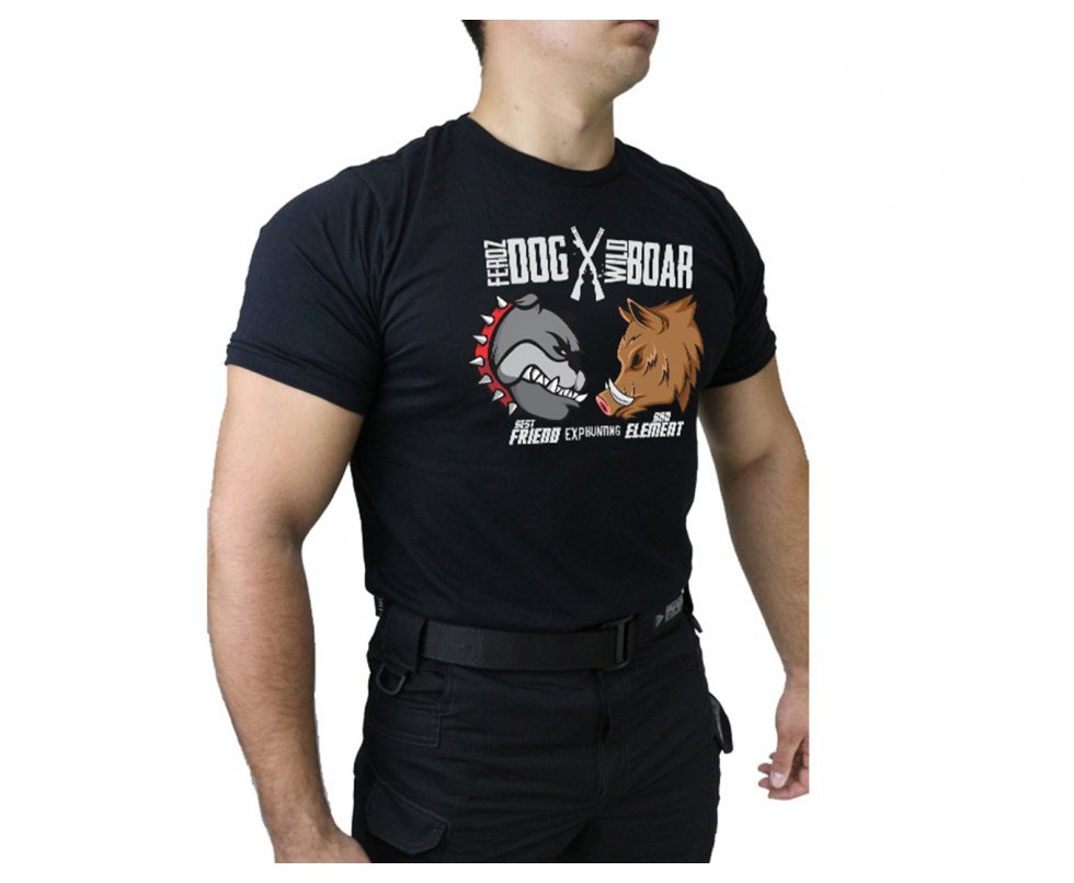 Camiseta Temática Hunting - 003 - Preto - Dacs - P