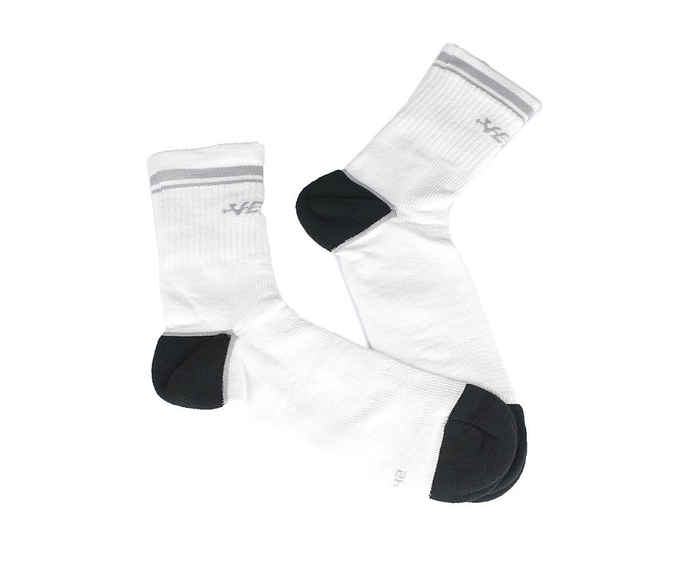 Meia Tecnica Vento Coolmax Cano Longo - Branca - P