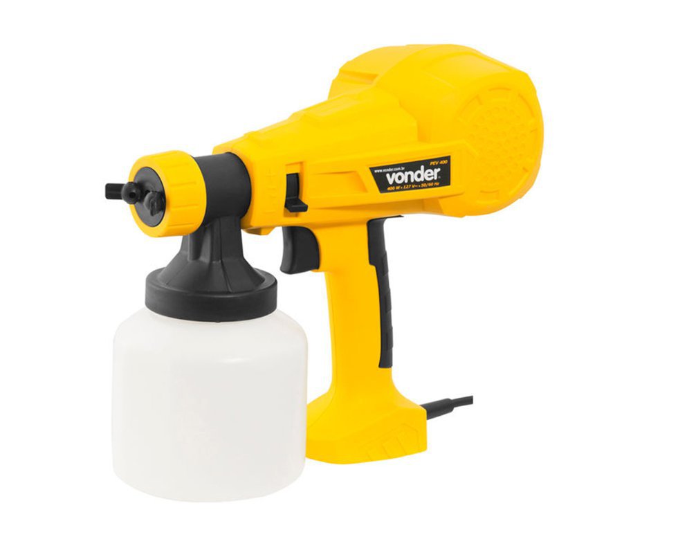 Pistola Elétrica Vonder Pev 400 Para Pintura 400w