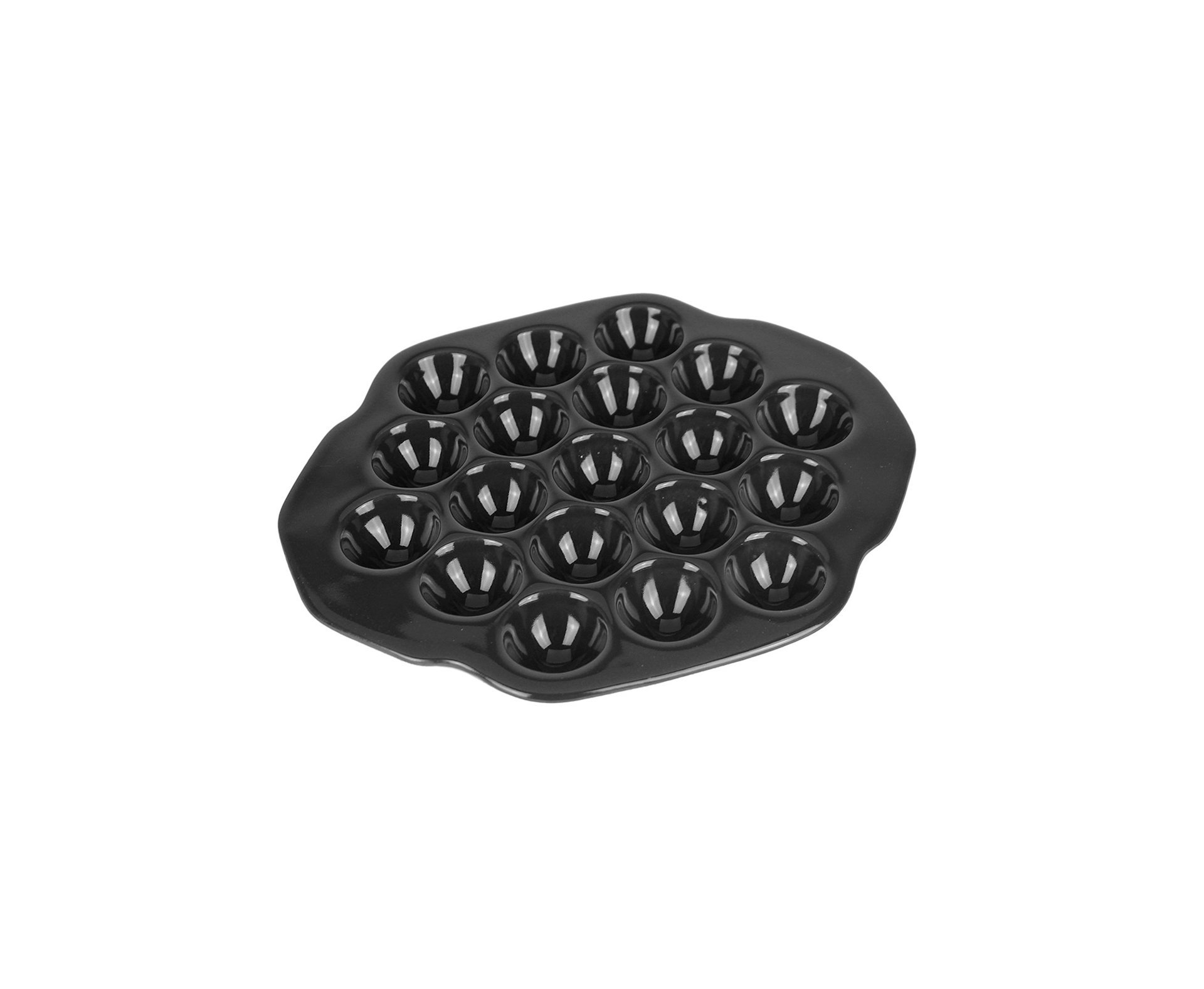 Provolera De Cerâmica - A Legítima - Preta - 19 Cavidades