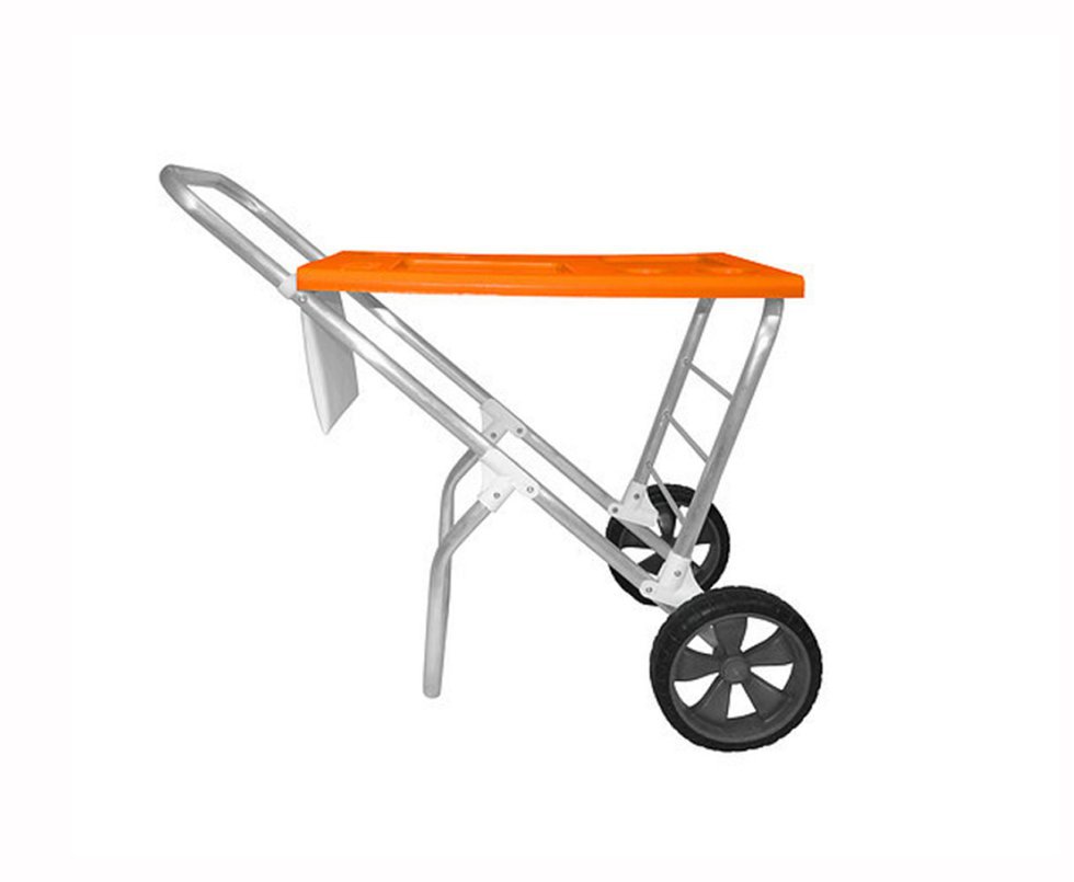 Carrinho De Praia Smart Car Laranja Zaka