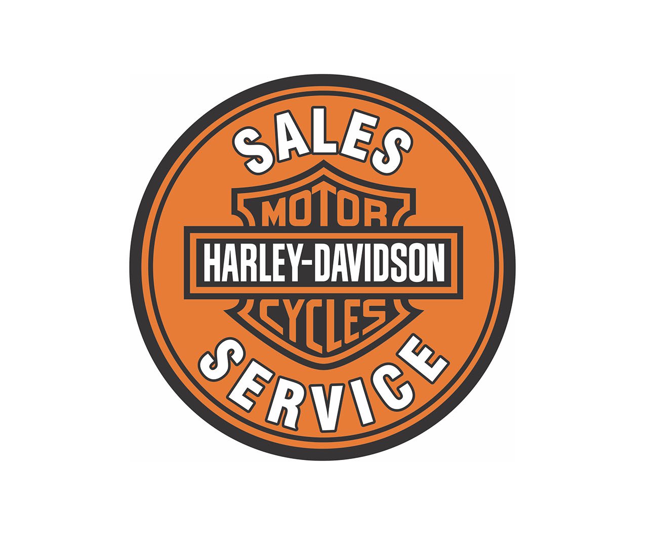 Placa Decorativa All Harley Davidson