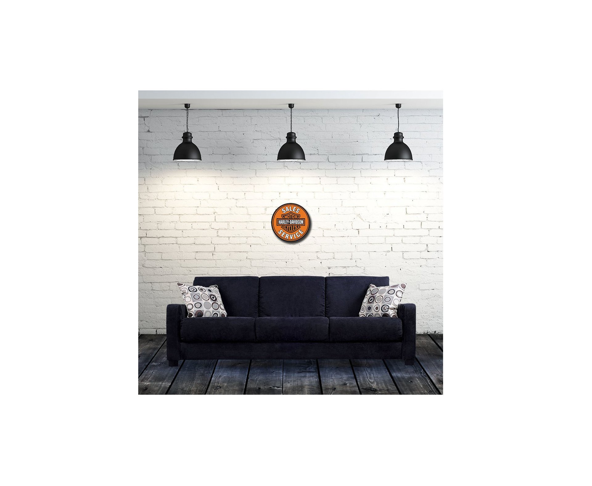 Placa Decorativa All Harley Davidson