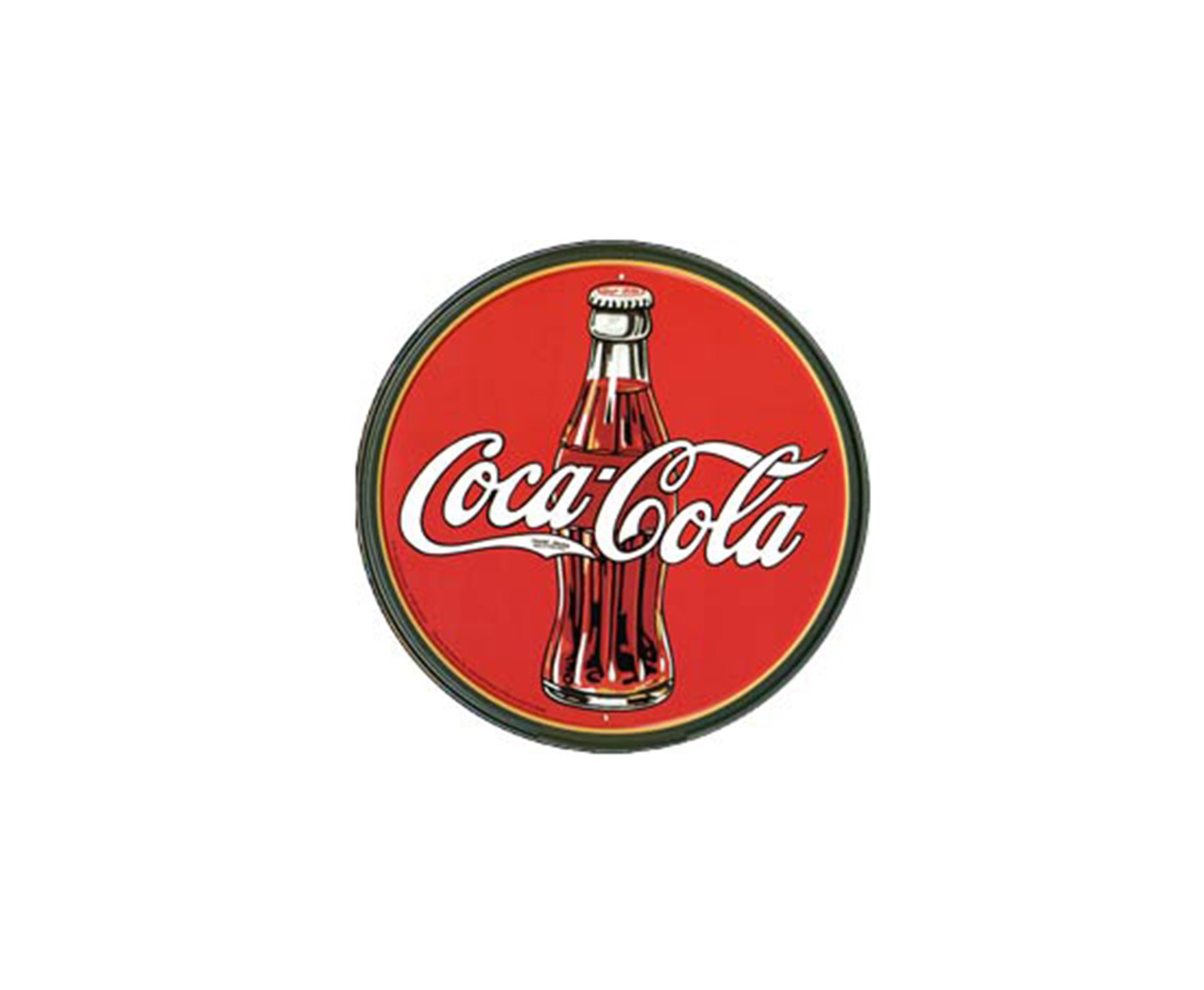 Placa Decorativa All Classics Coca Cola Garrafa