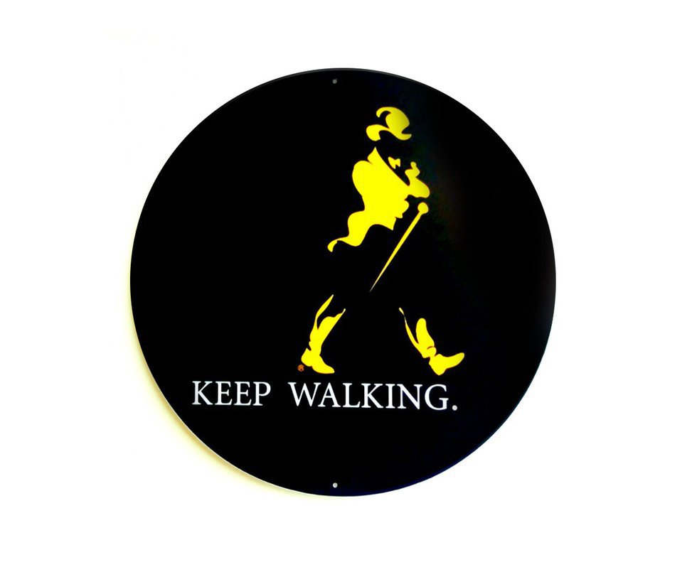 Placa Decorativa All Classics Johnnie Walker