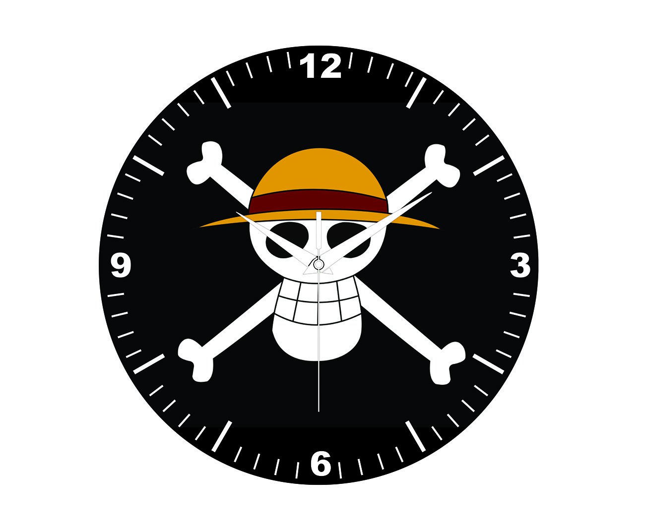 Relógio All Classics One Piece - Bandeira Pirata