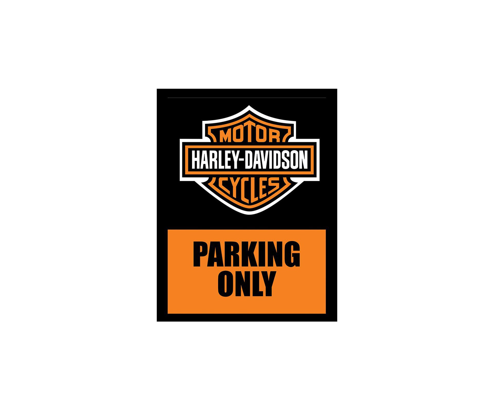 Placa All Classics Haley Parking Only
