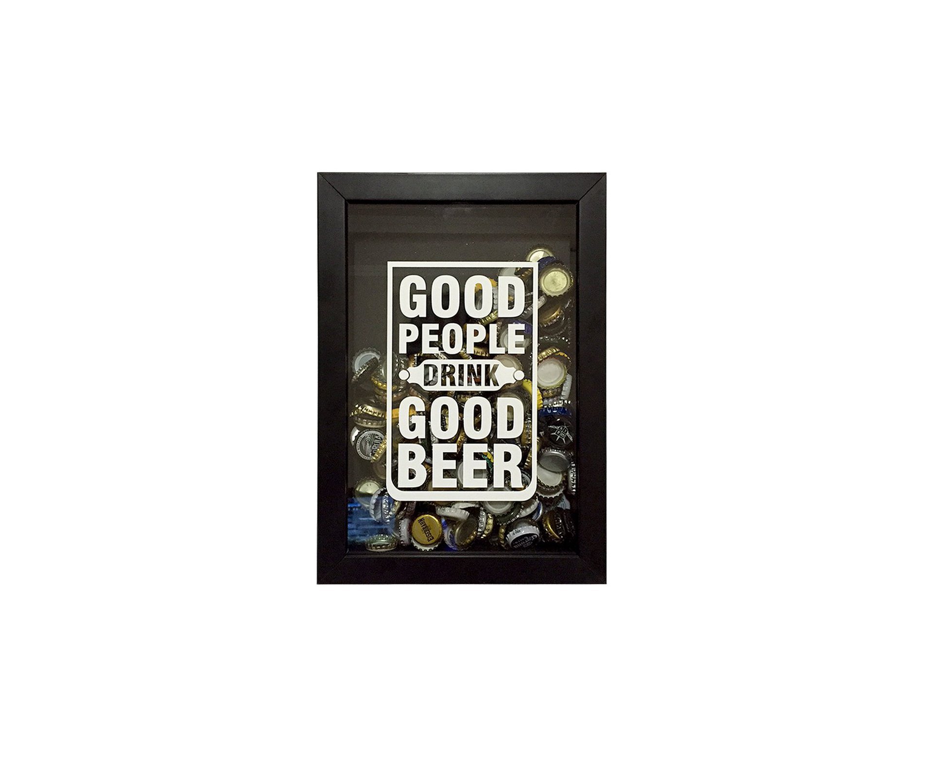 Quadro All Classics Porta Tampinhas De Garrafa - 33 X 43,5 Cm