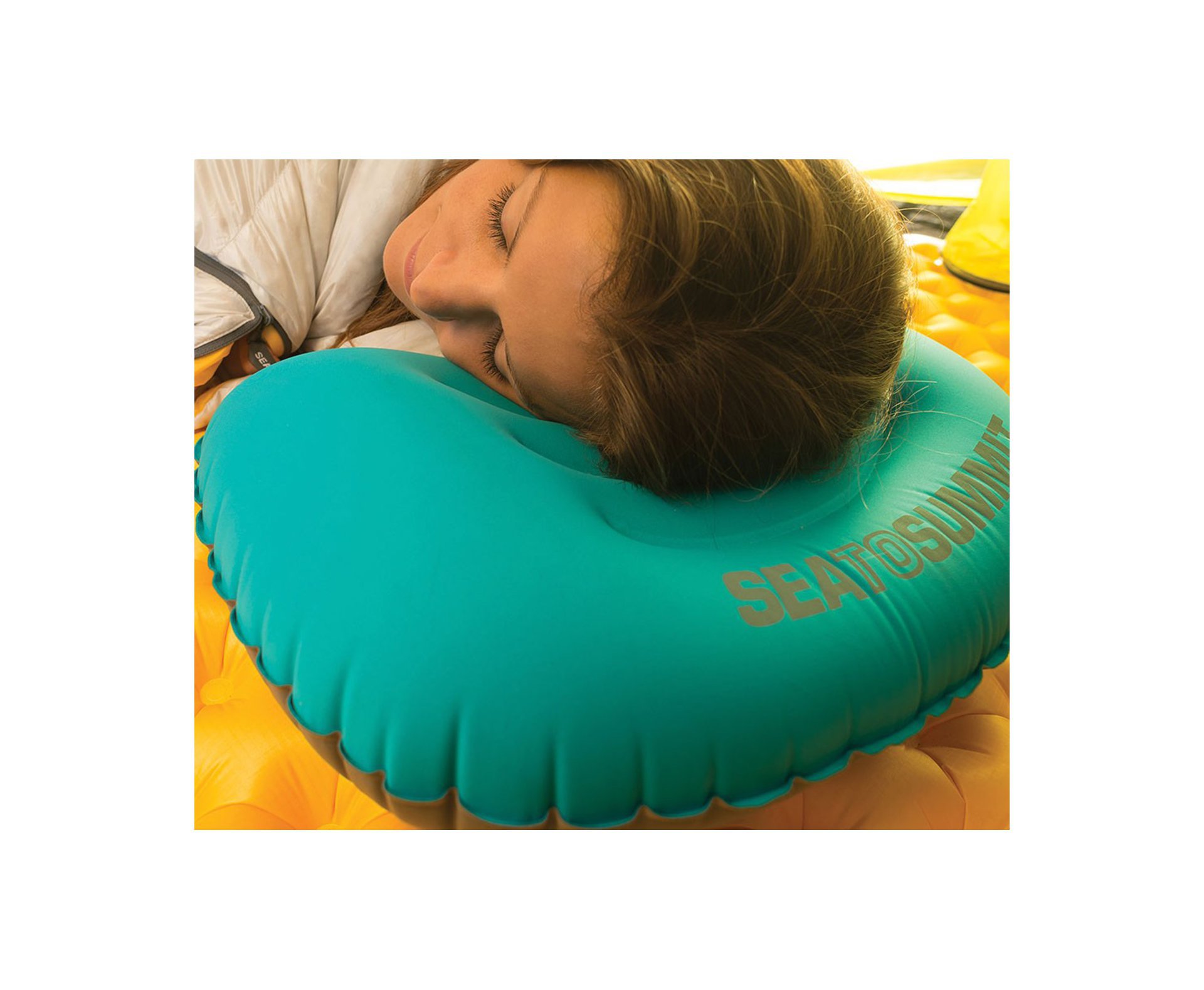 Travesseiro Sea To Summit Pillow Ultralight Large Azul E Cinza