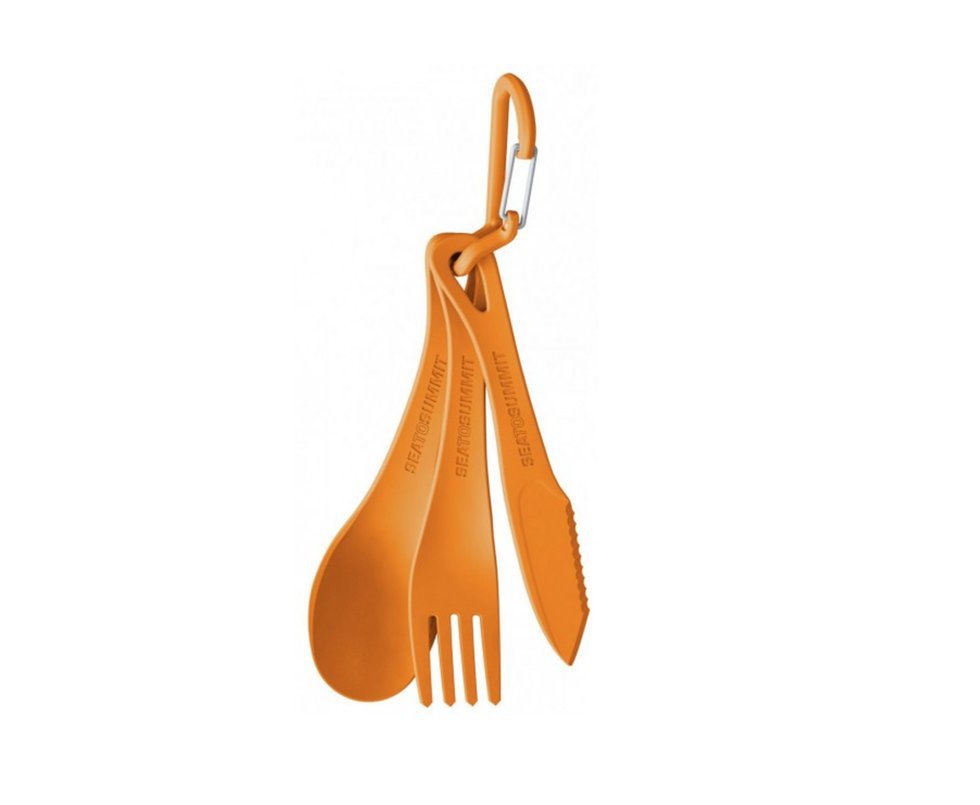 Kit Talheres Sea To Summit Delta Laranja