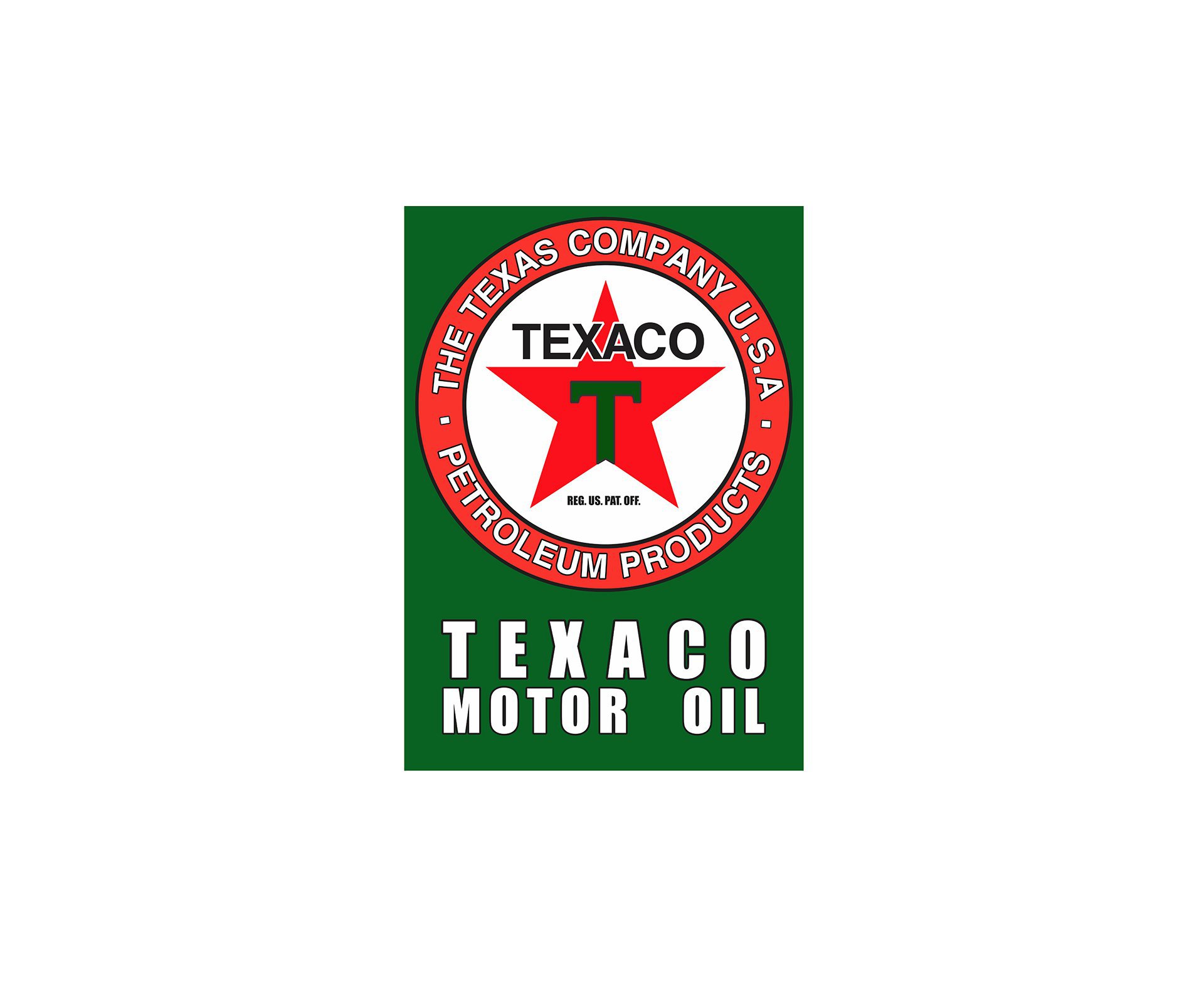 Placa All Classics Texaco Motor Oil