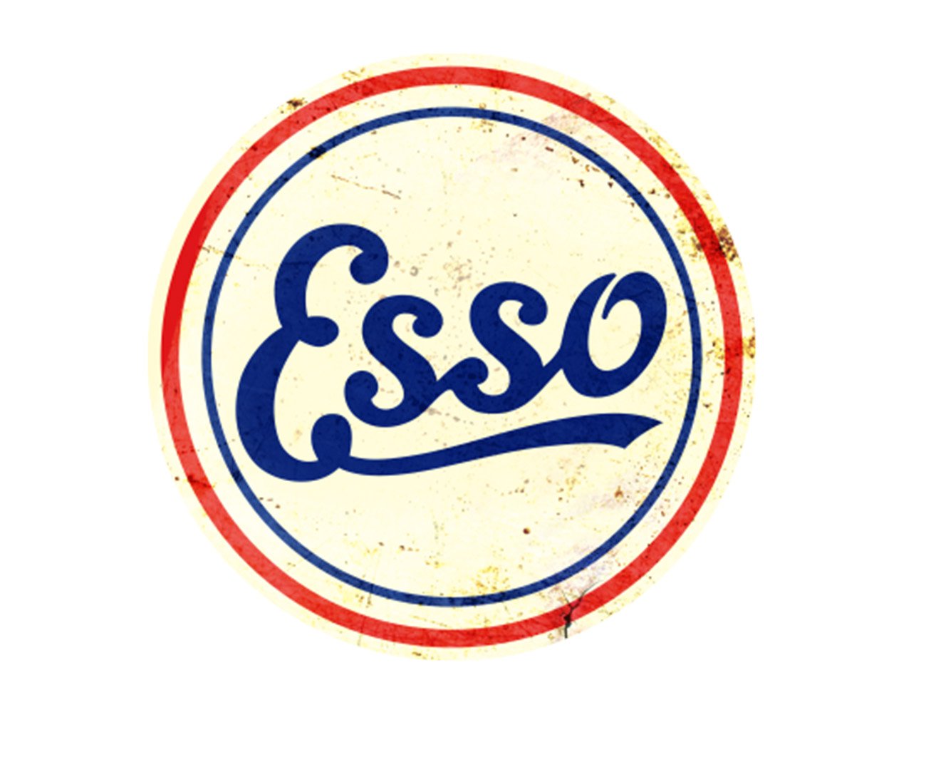 Placa All Classics Esso Antiga R