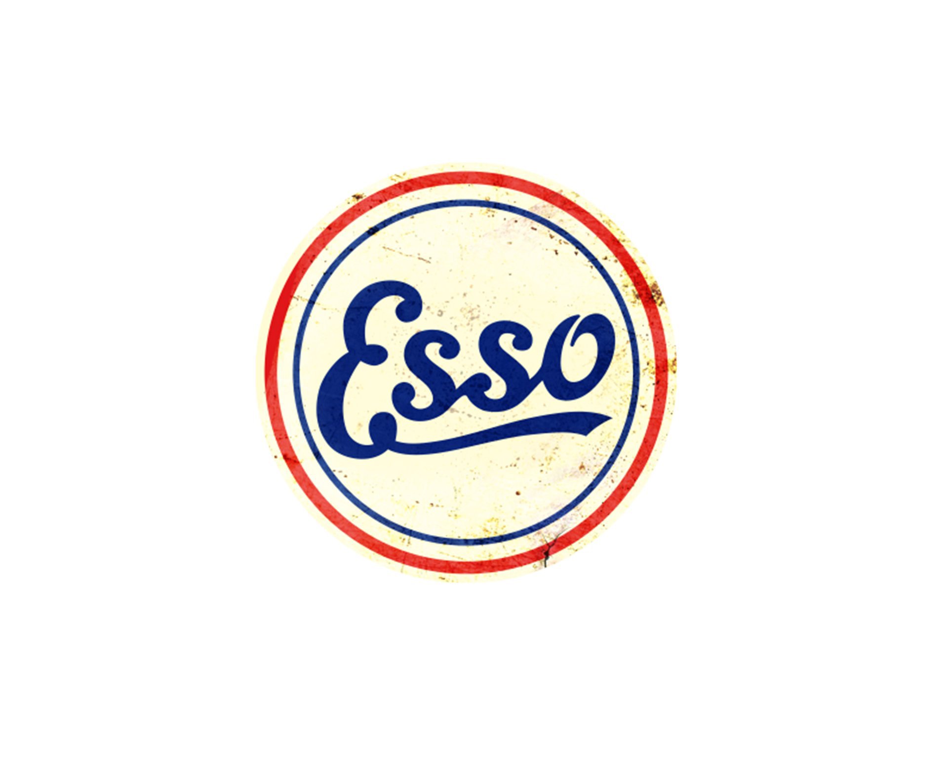 Placa All Classics Esso Antiga R