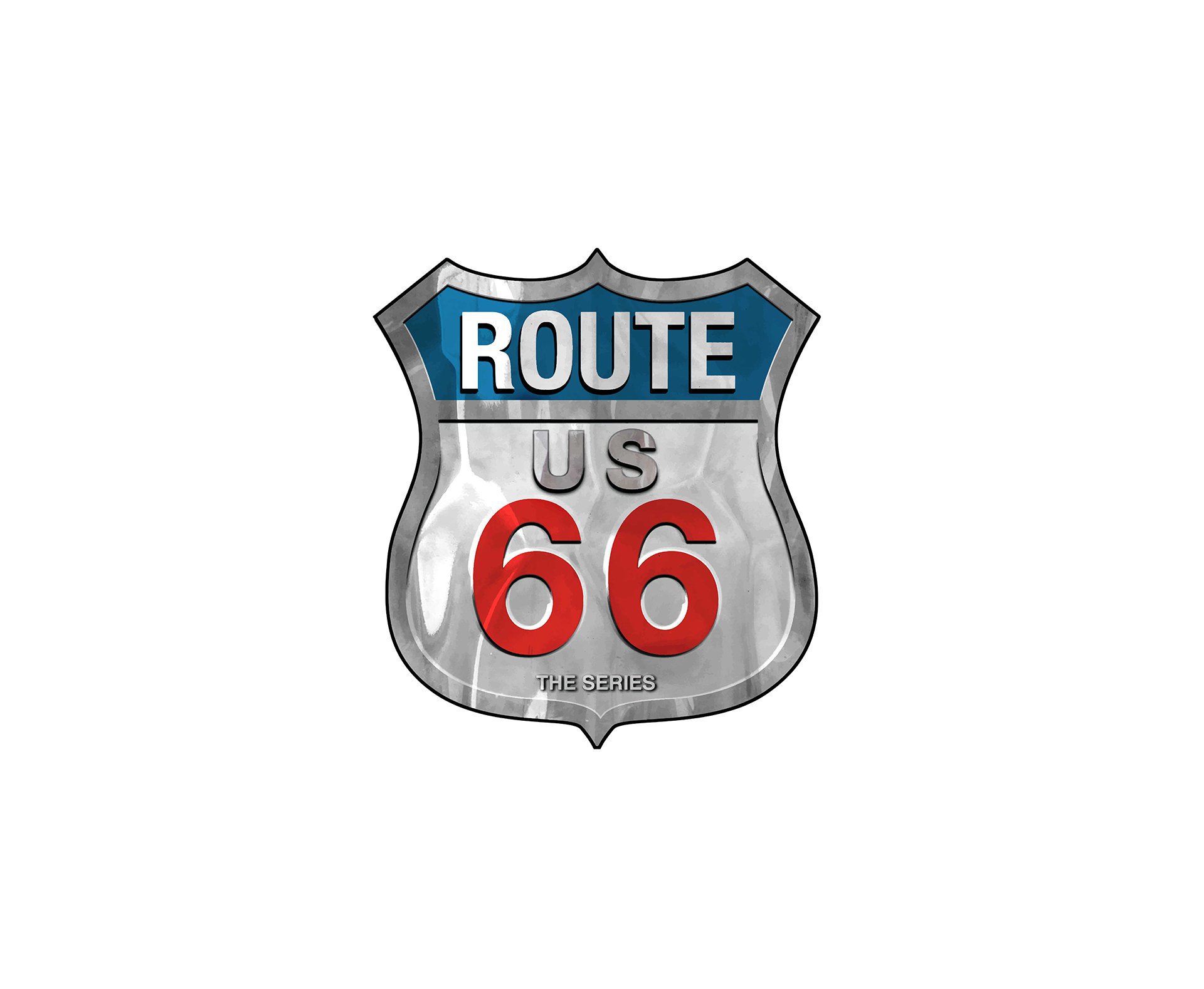 Placa All Classics Route 66 The Series - Cinza