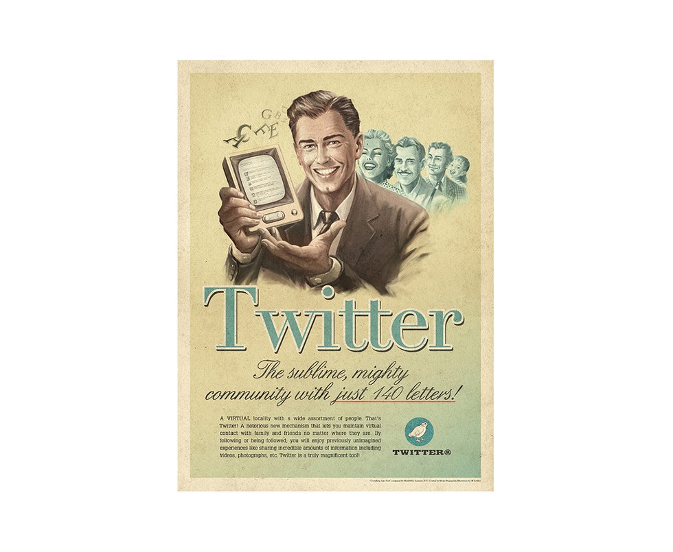 Placa All Classics Twitter