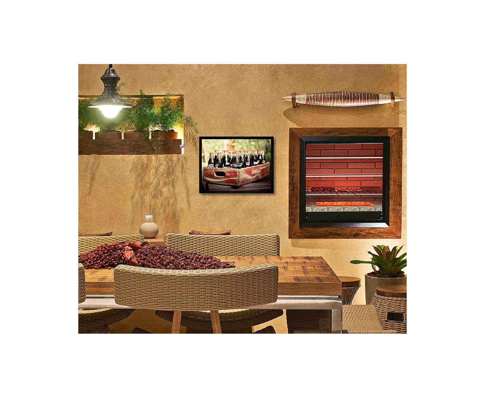 Placa All Classics Coca Palete Garrafas