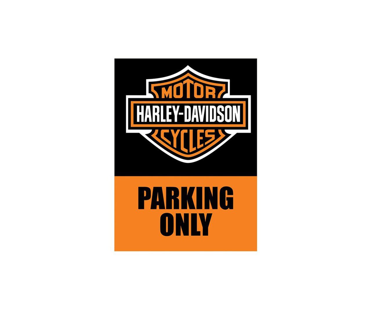 Placa All Classics Harley Parking Only 15x20cm