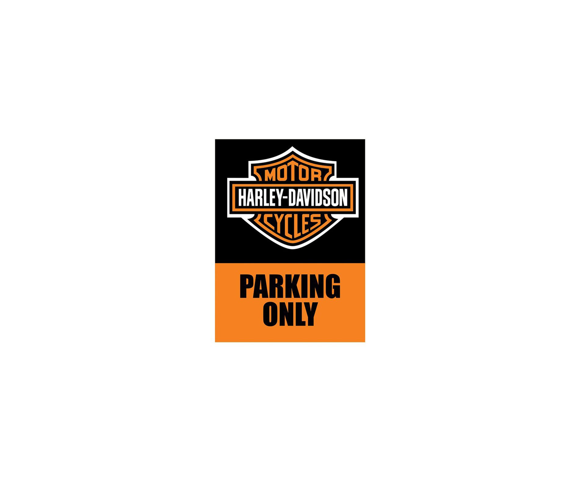 Placa All Classics Harley Parking Only 15x20cm