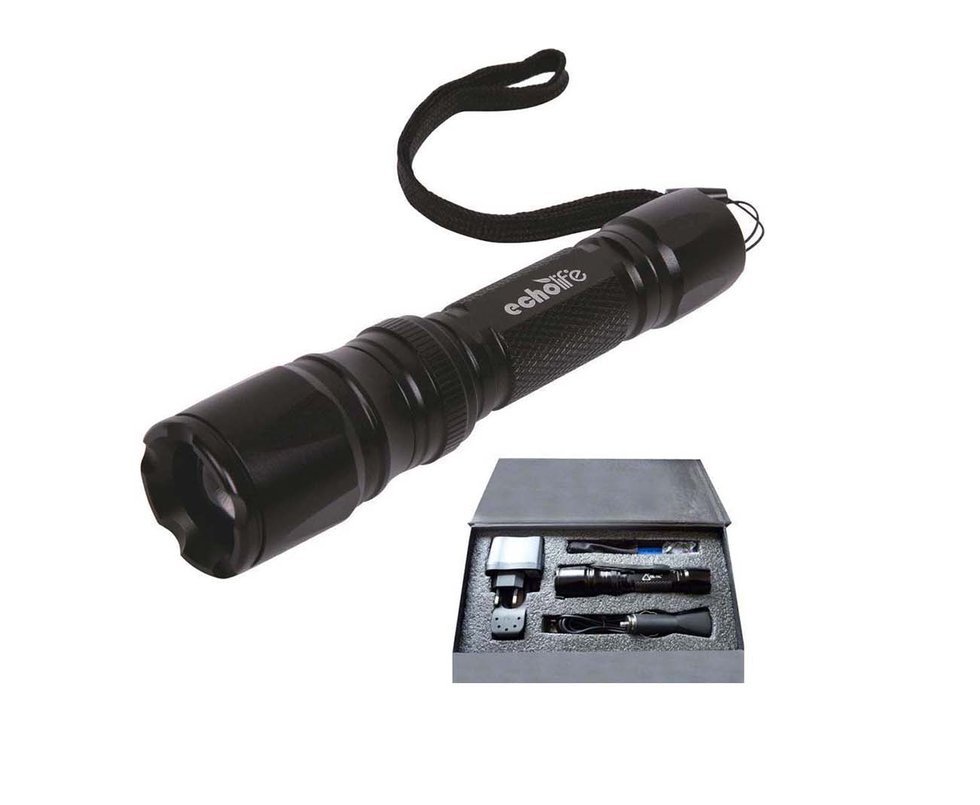 Lanterna Echolife Led Cree Tatical Recarregável