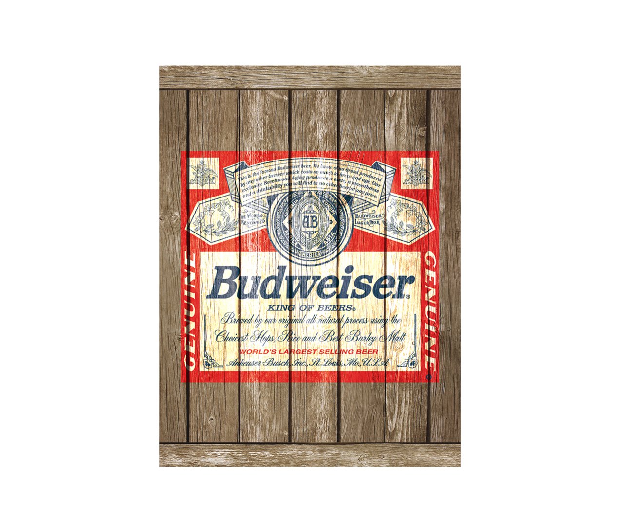Placa All Classics Budweiser