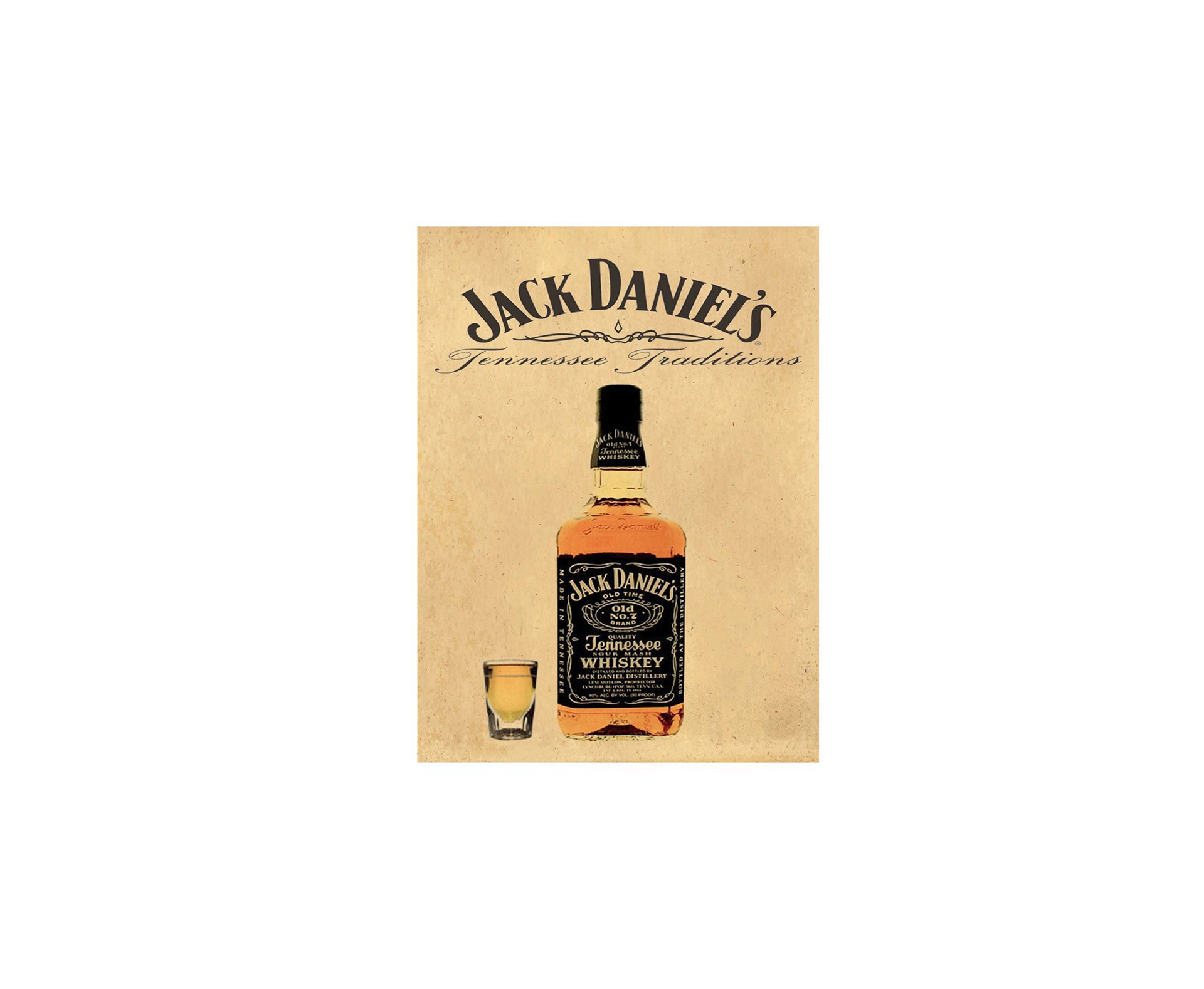 Placa All Classics Jack Daniels Traditions
