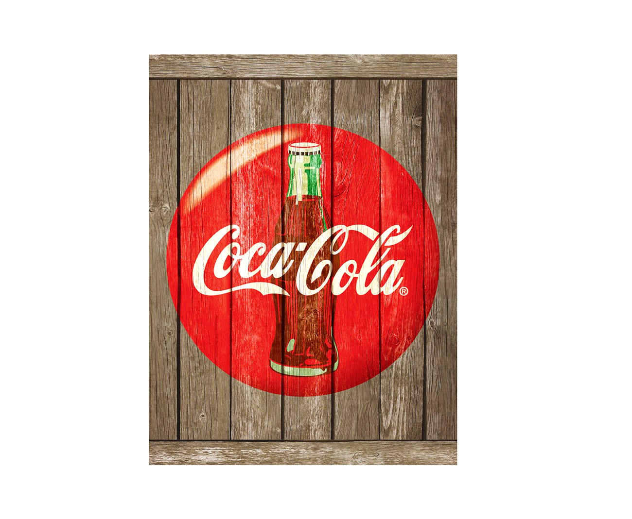 Placa All Classics Coca Madeira