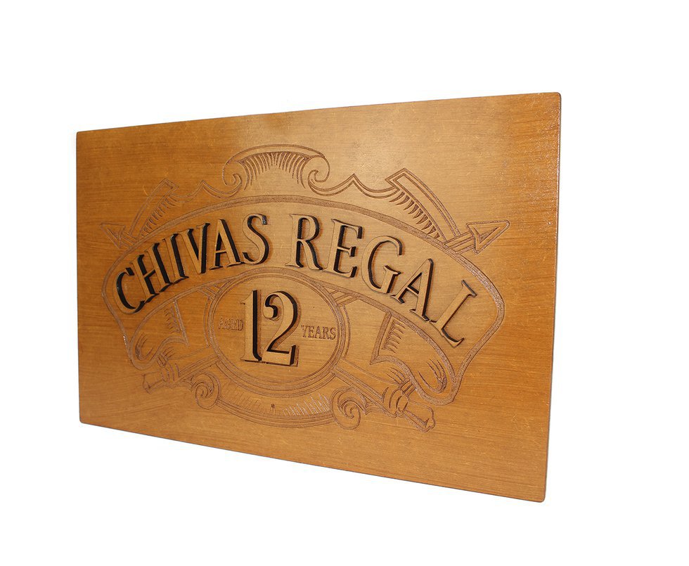 Quadro Decorativo Chivas 25 X 30cm - Geton