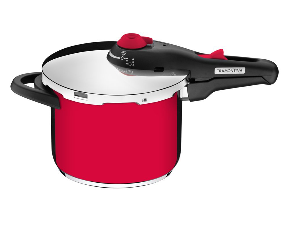 Panela De Pressão Tramontina Aço Inox 6l Solar