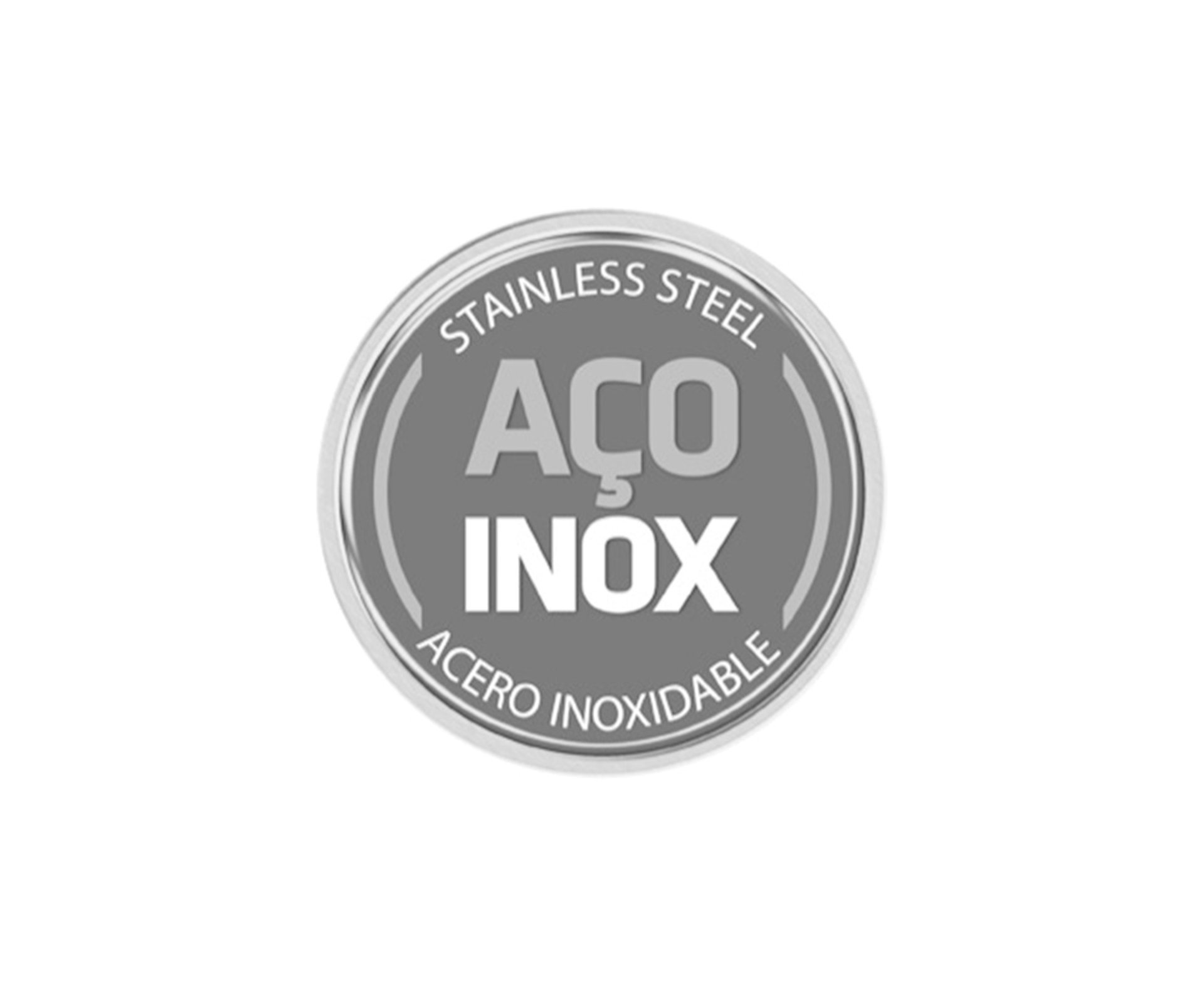Moedor Duplo Tramontina Aço Inox/acrílico. Realce