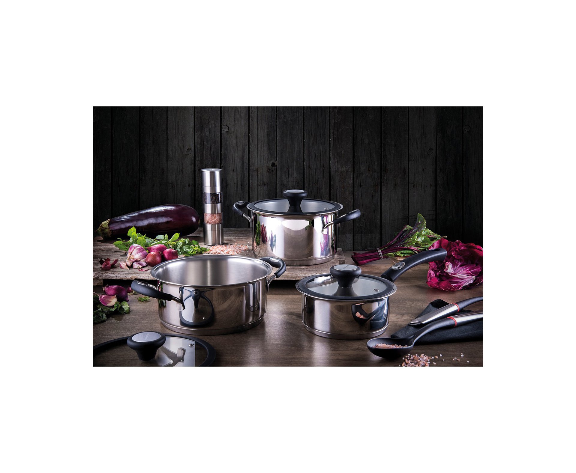 Moedor Duplo Tramontina Aço Inox/acrílico. Realce