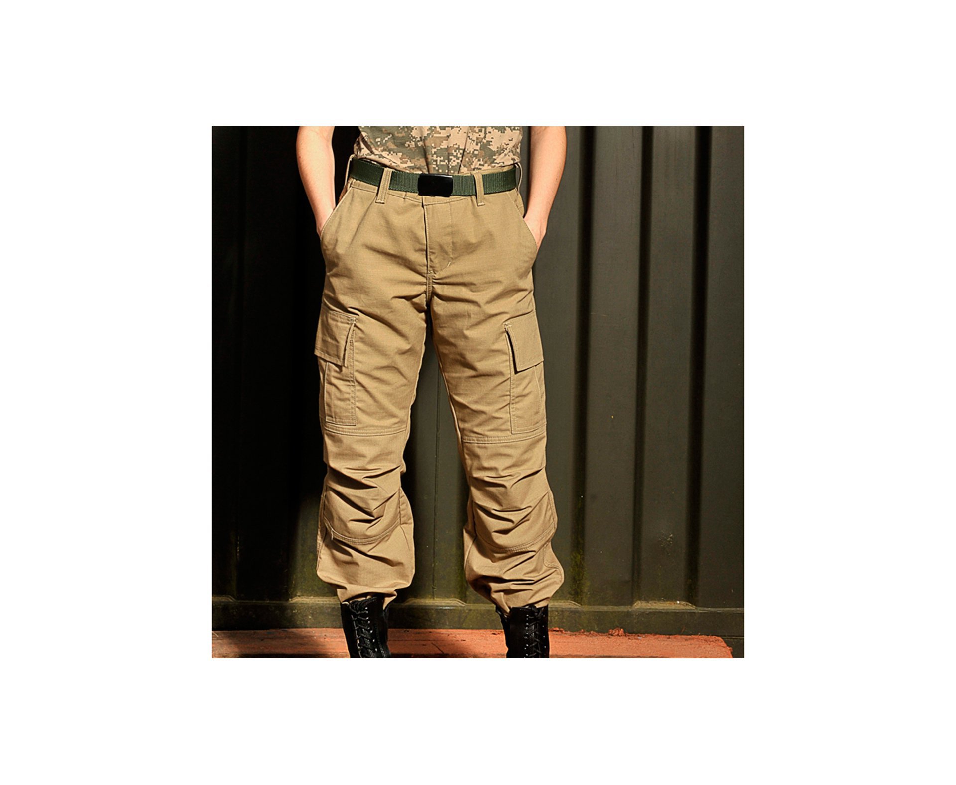 Calça Tatica Ripstop Coyote - Bravo - 40