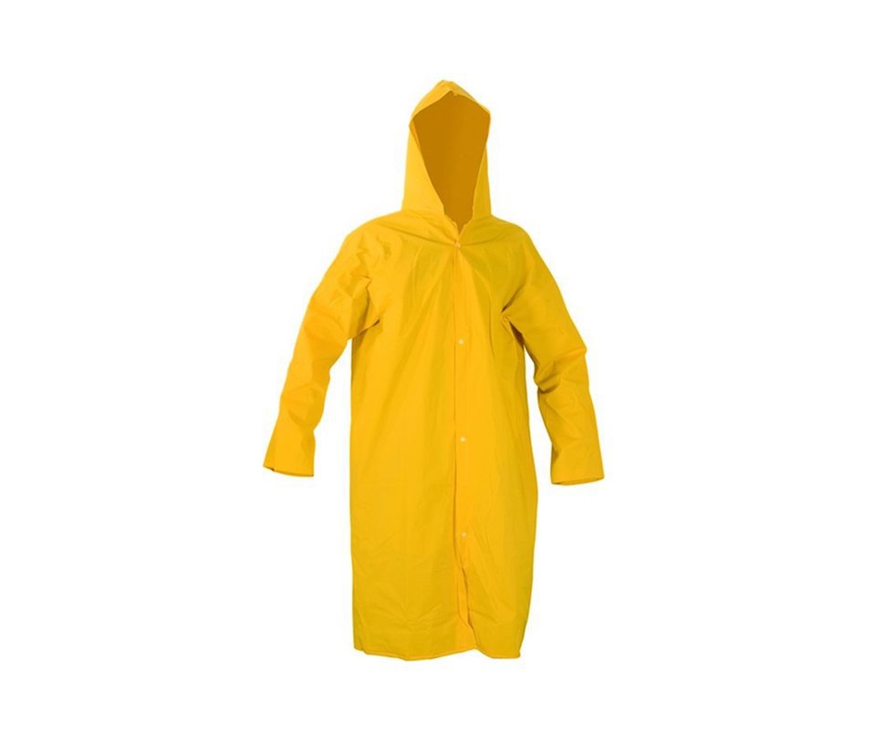 Capa De Chuva Pvc Plasticor Amarela