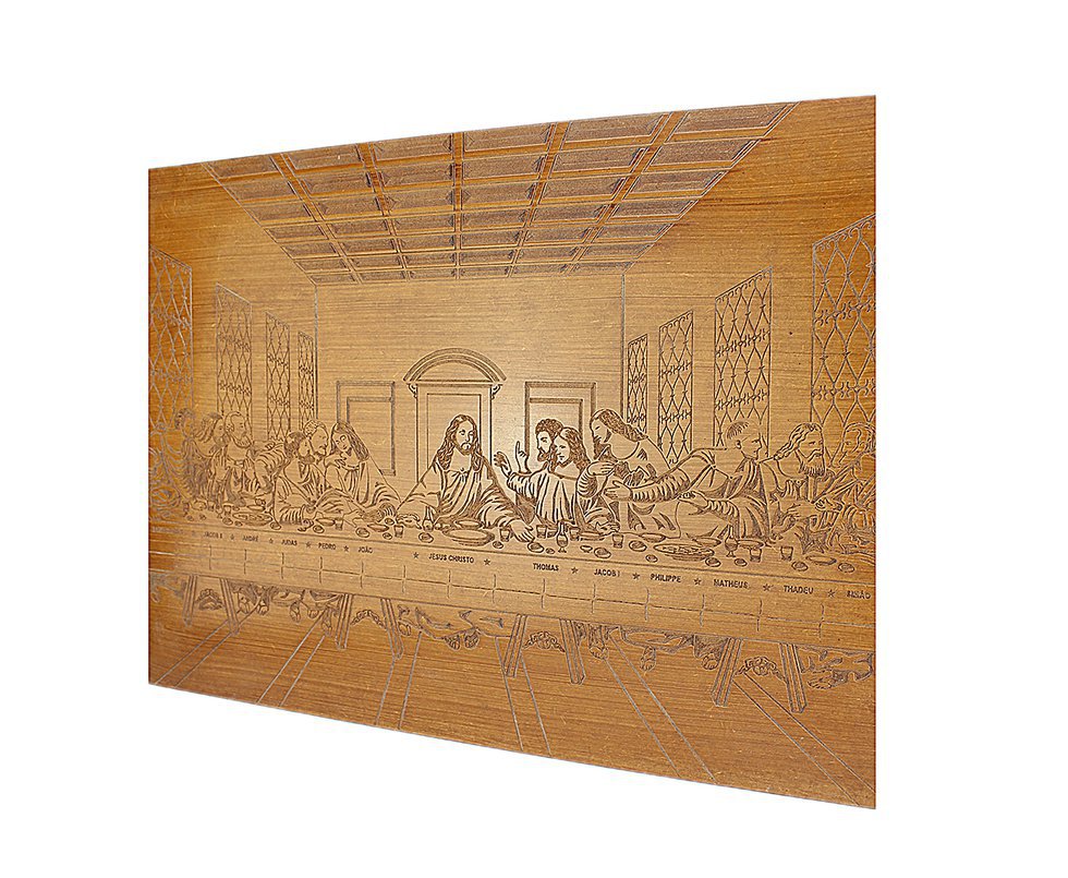 Quadro Santa Ceia S/ Moldura 15789 - Geton