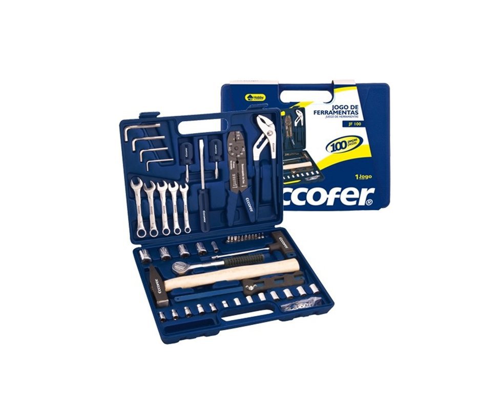 Kit Ferramentas Eccofer Kf100