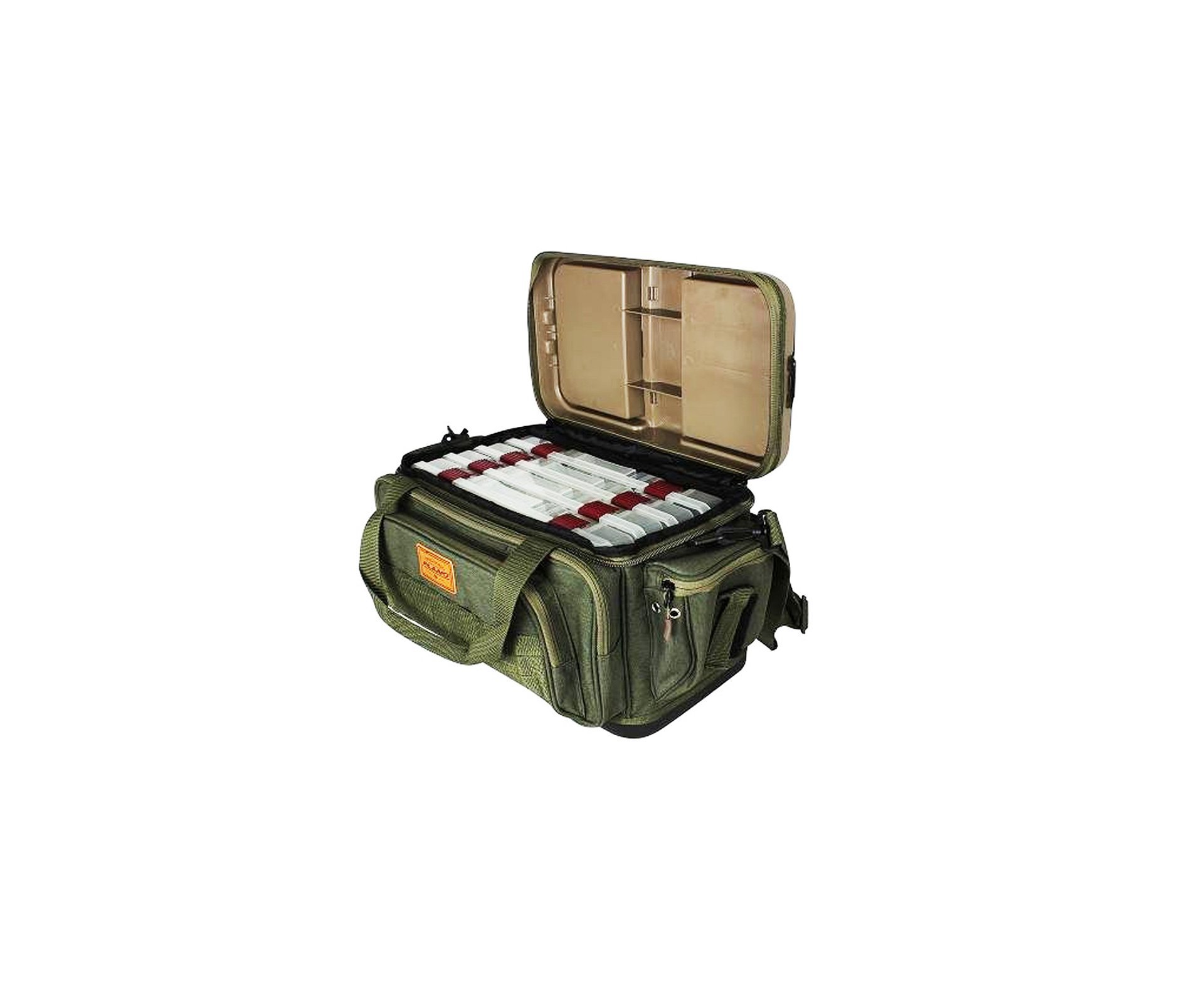 Bolsa De Pesca Plano (473700) A-series Quick Top C/ 4 Estojos 3700
