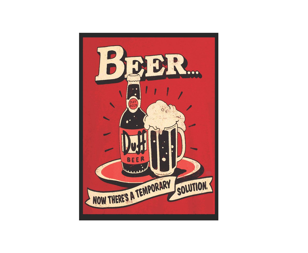 Placa All Classics Duuf Beer