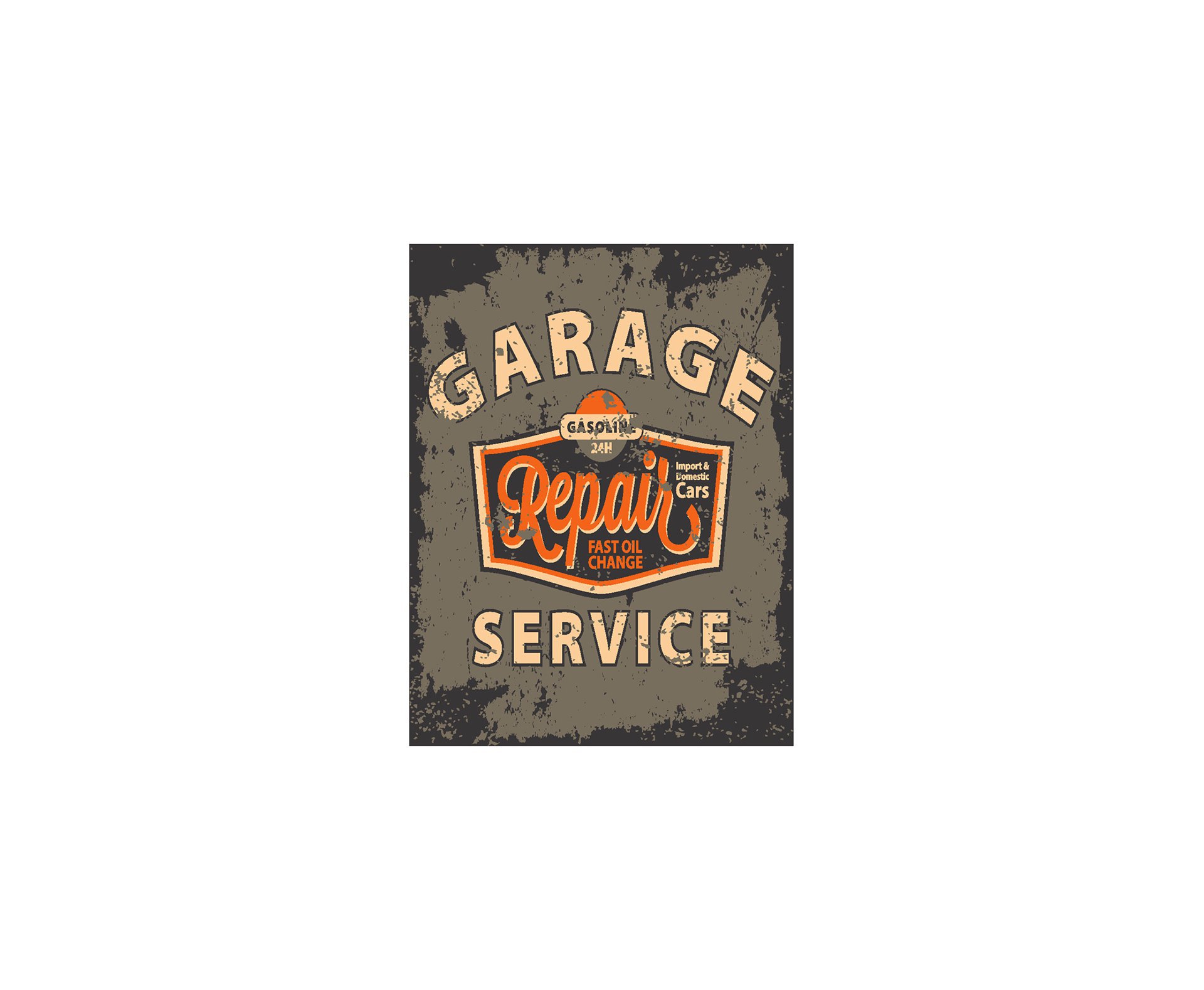 Placa All Classics Garage Service Rapair