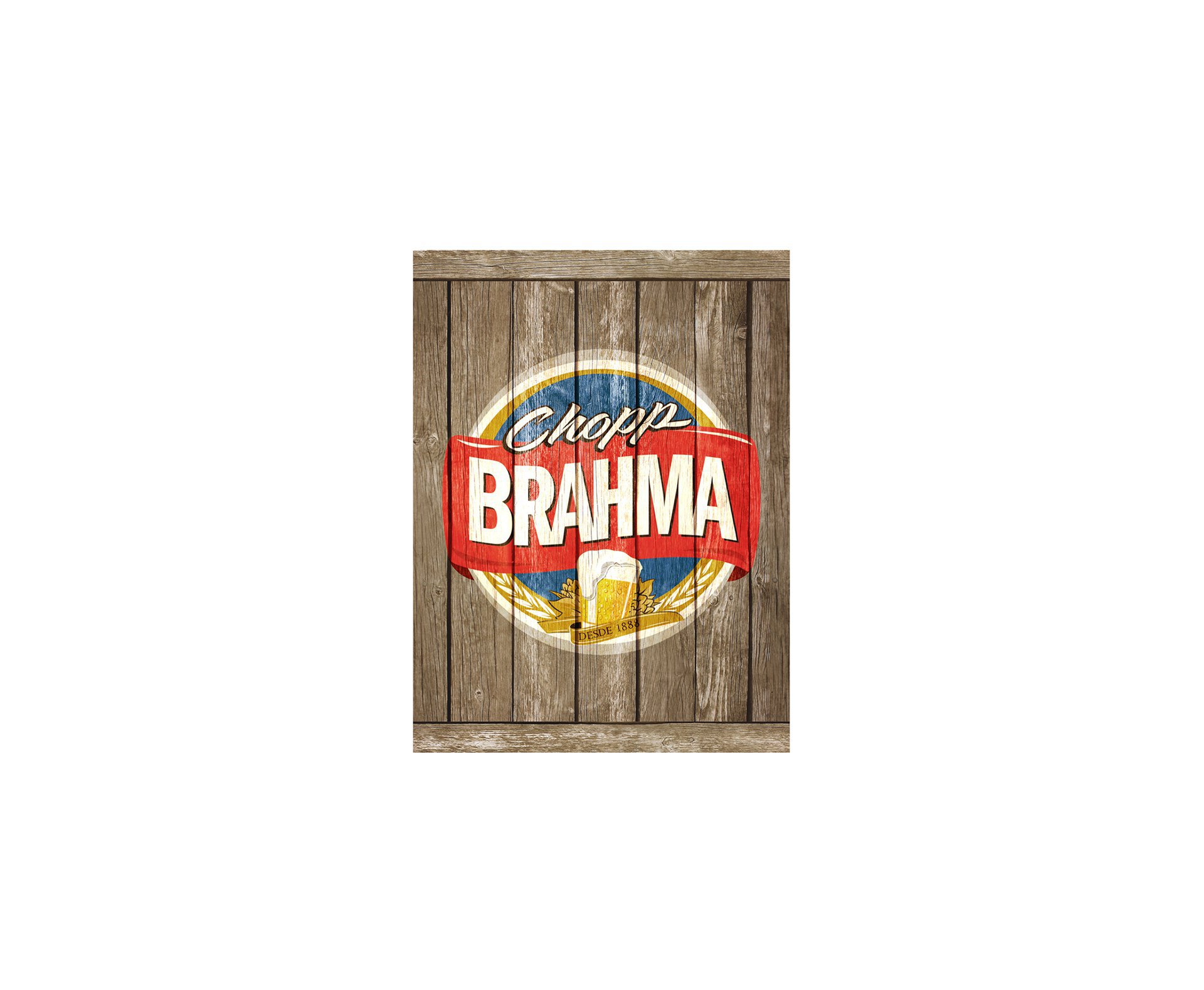 Placa All Classics Brahma Chopp
