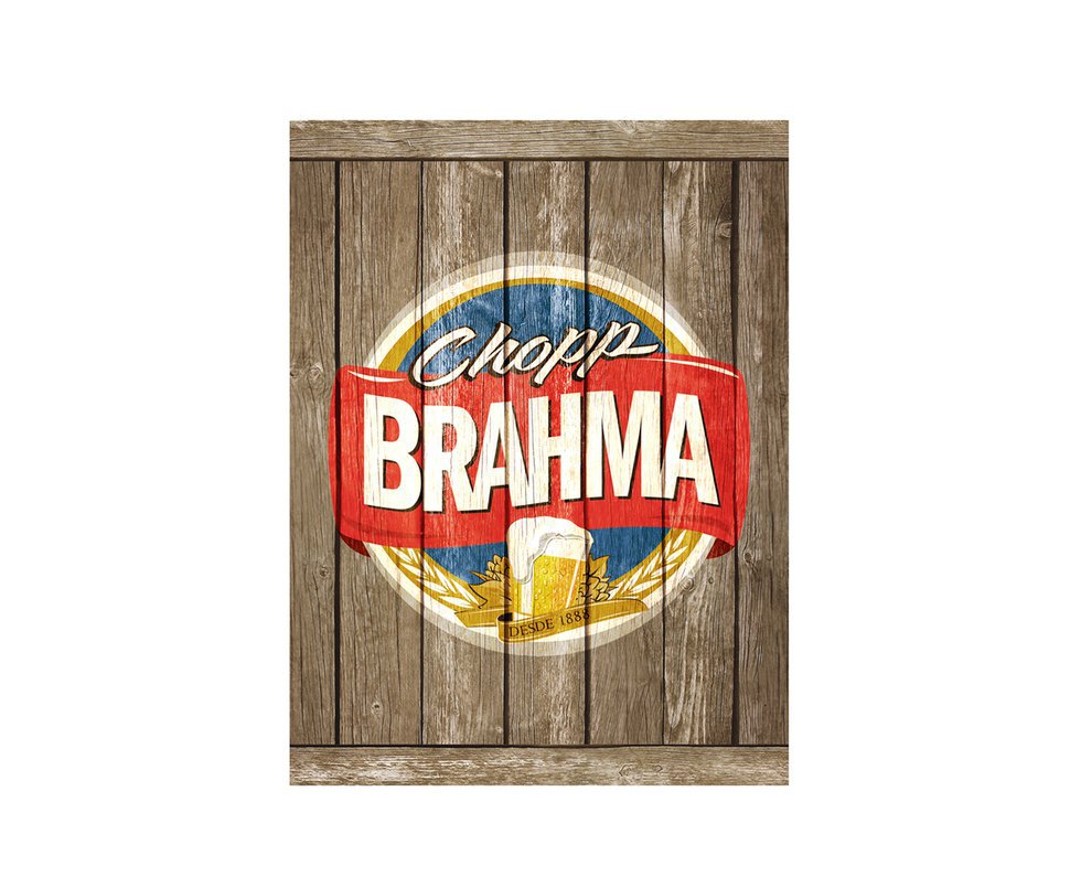 Placa All Classics Brahma Chopp