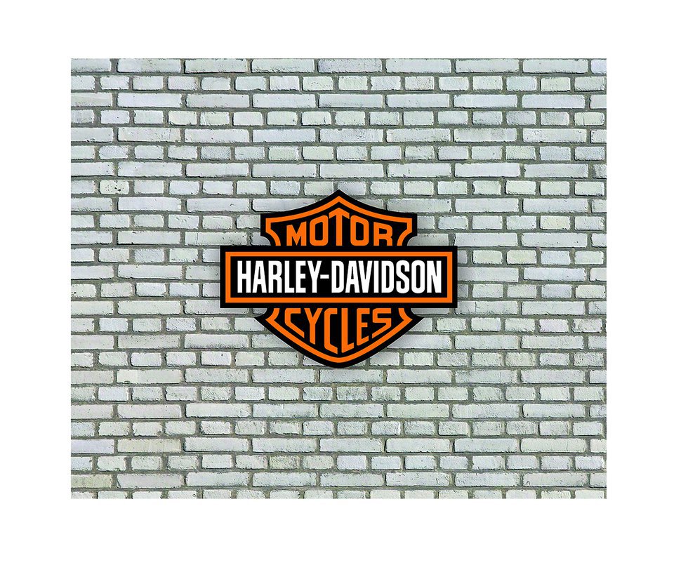 Placa All Classics Logo Harley Davidson