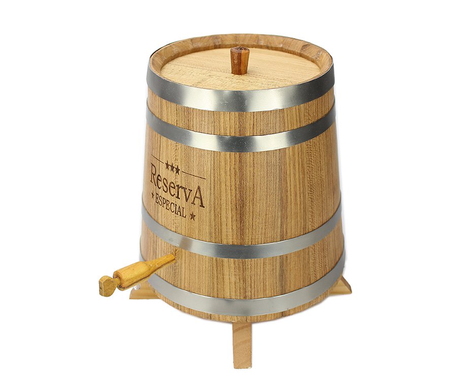 Dorna/barril Vertical Carvalho Europeu 5 L Tanoaria Barros