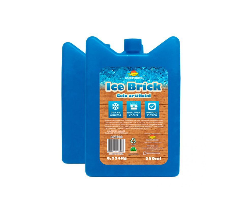 Gelo Artificial Para Caixas E Bolsas Termicas - Guepardo