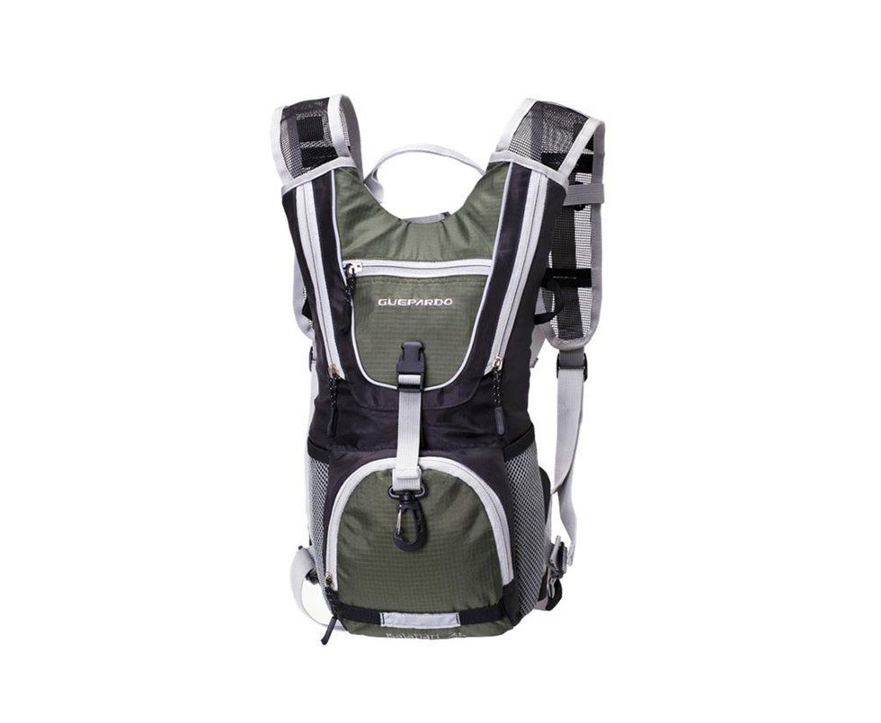 Mochila De Hidratação Kalahari Verde 2 Lts - Guepardo