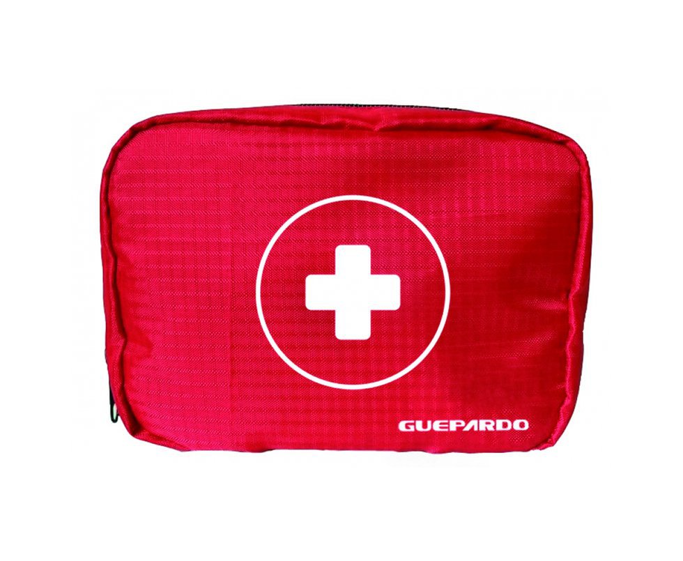 Estojo Primeiro Socorros Vermelho - Guepardo