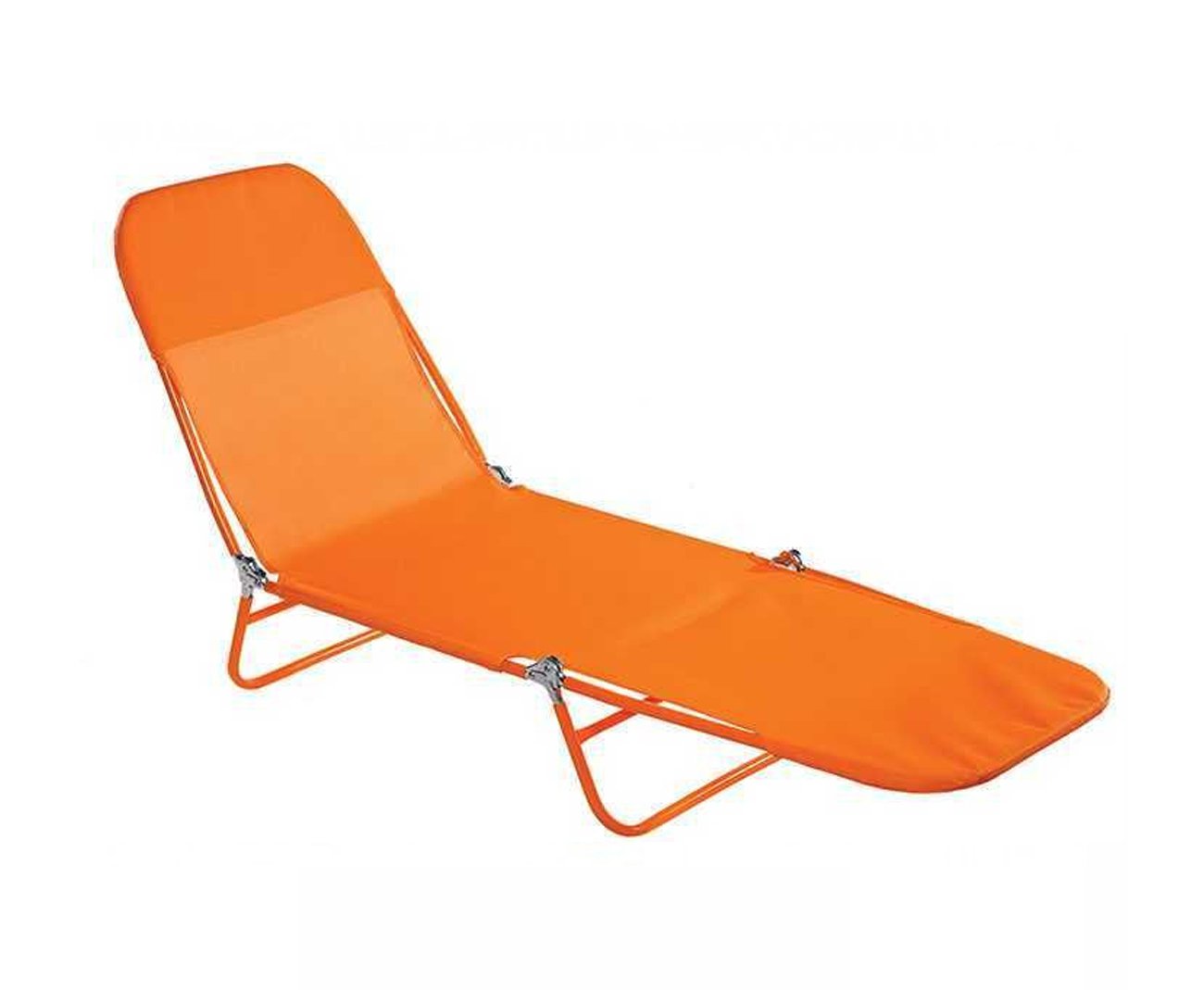 Cadeira Espreguiçadeira Textilene Fashion Laranja - Mor