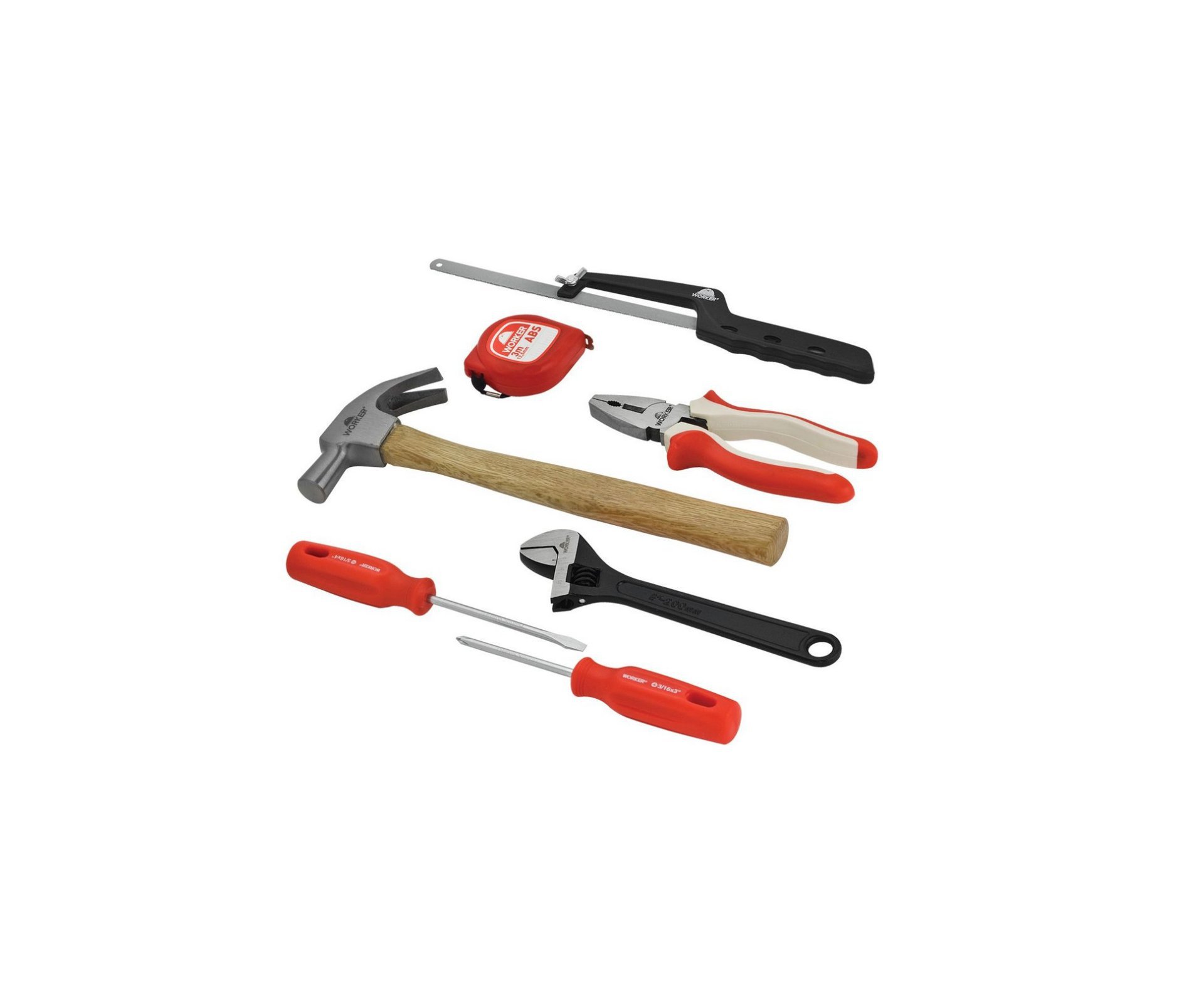 Jogo De Ferramentas 7 Peças - Worker