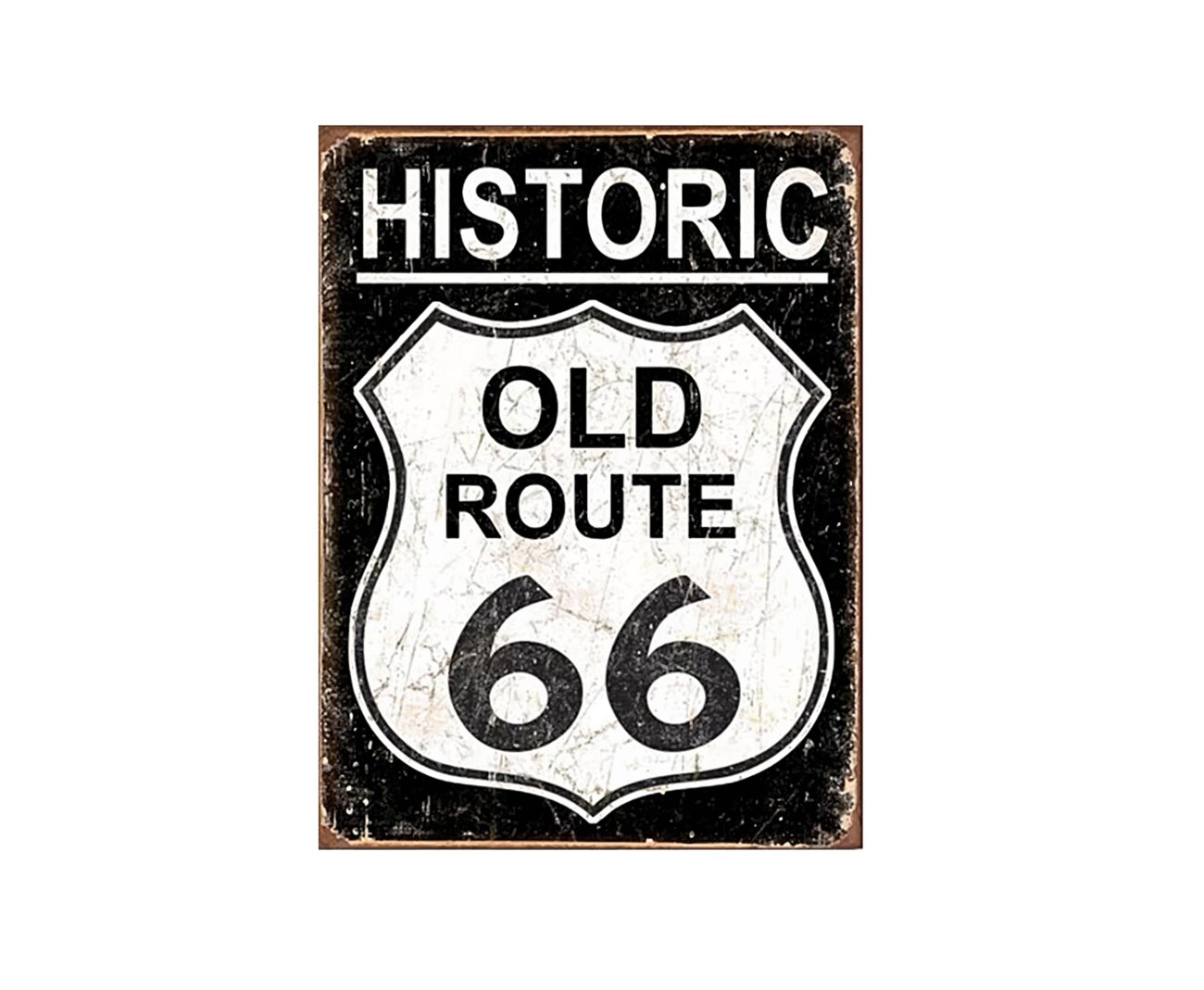 Placa All Classics Historic Old Route 66