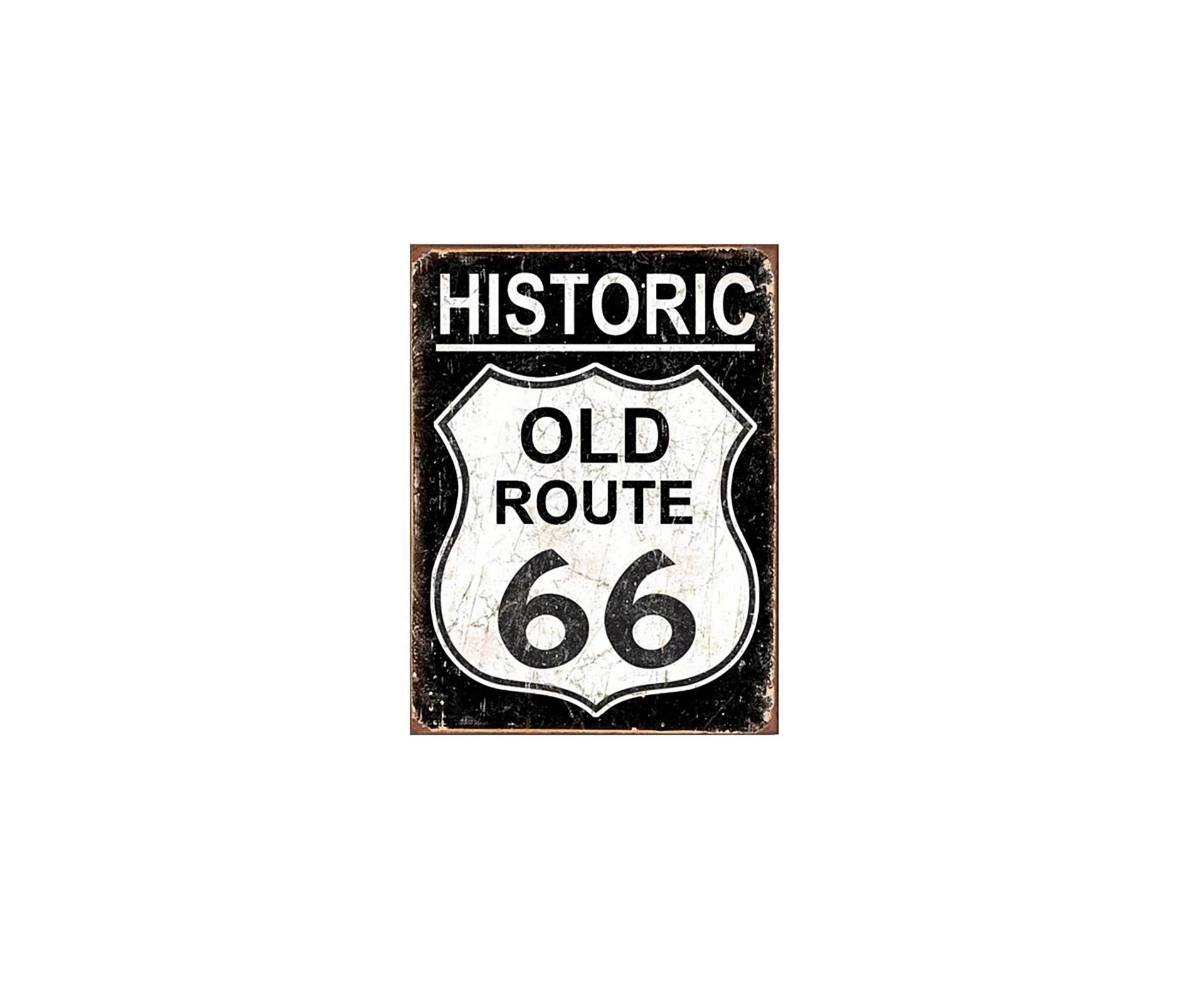 Placa All Classics Historic Old Route 66