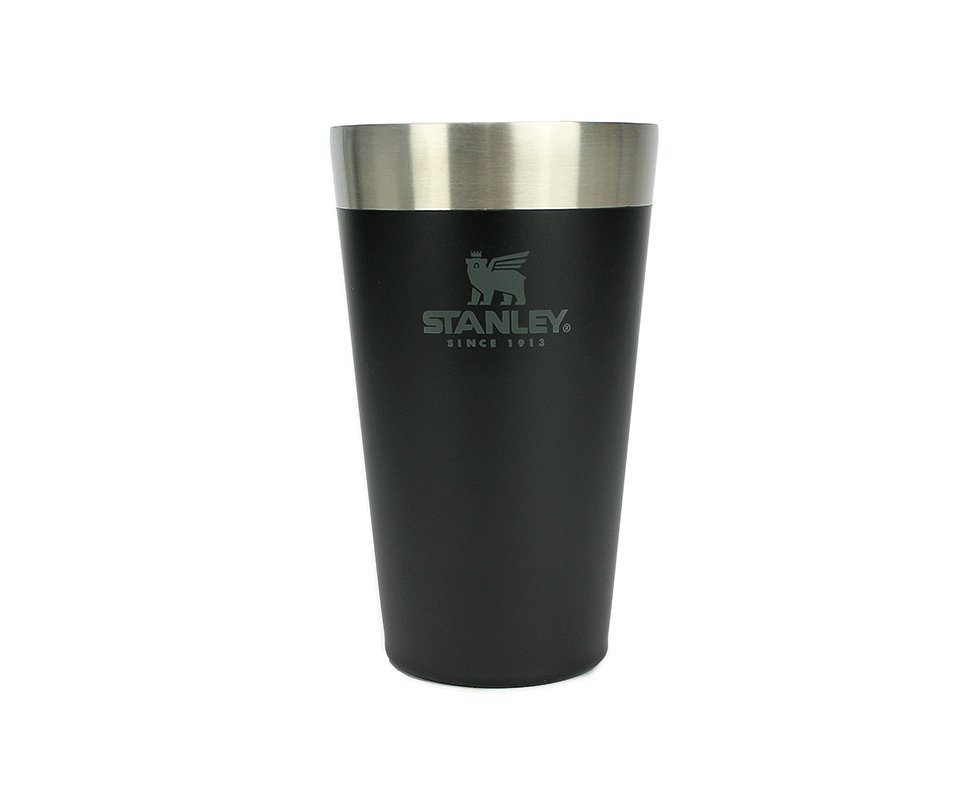 Copo Térmico Stanley De Cerveja Sem Tampa Mate Black 473ml